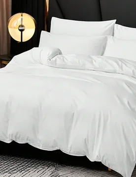 Juego de ropa de cama de 2/3 piezas, juego de ropa de cama de unicolor, decoración acogedora de la habitación, suave y anti-pilling, transpirable, j - Shein - FashionsVida