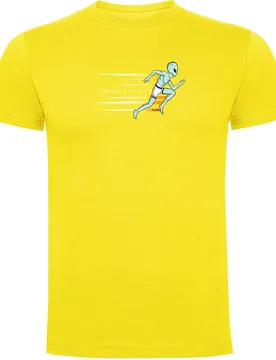 Maglietta A Maniche Corte Speed Of Light Yellow M - Kruskis - FashionsVida