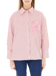 Camicia a righe ROSSO 40
