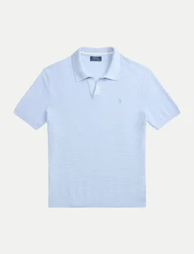 Polo Casual-Fit Poloshirt Blau L - Ralph Lauren - FashionsVida