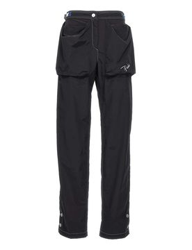 Pantaloni in nylon logato