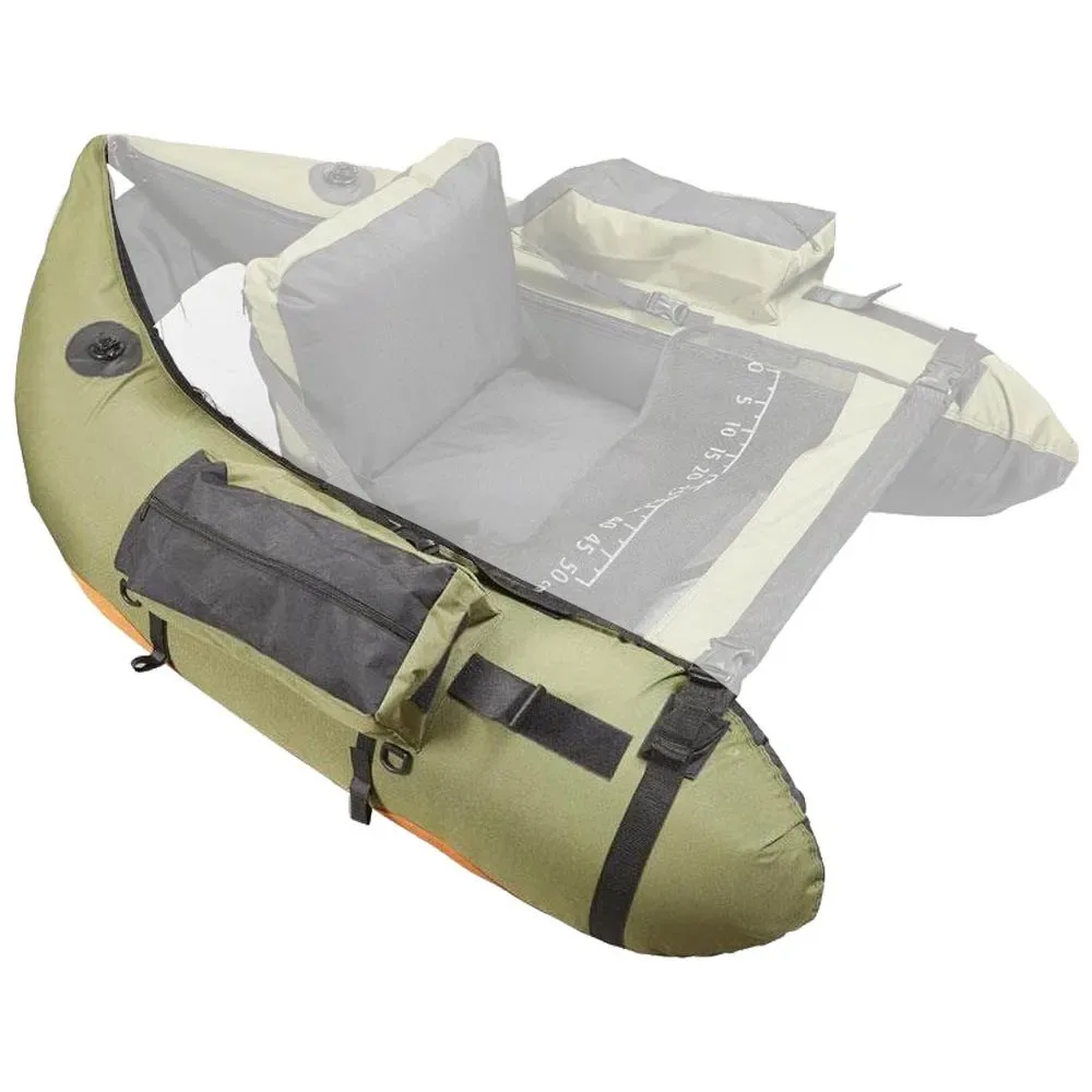 Float Tube Axs Record Left Air Chamber Olive One Size unisex - Sparrow - FashionsVida