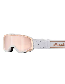 Lunettes De Ski Idylle Hero White/Gold One Size - Aurak - FashionsVida