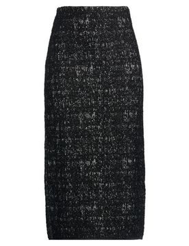 Midi-Rock Damen Schwarz M,S Damen