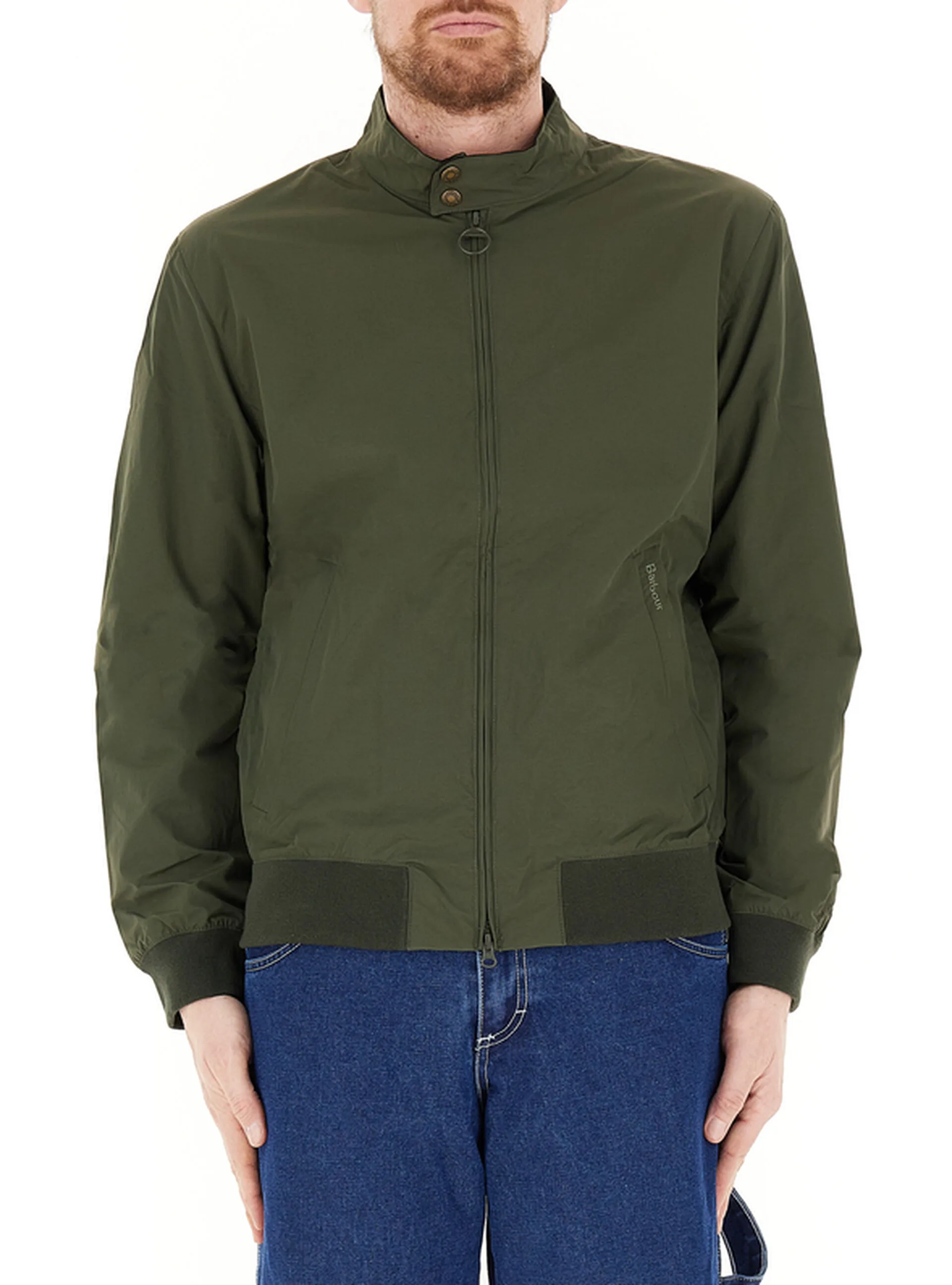 Barbour Bomber VERDE MILITARE XXL - Barbour - FashionsVida