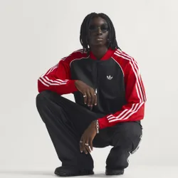 SST LOOSE MESH TRACK TOP L Black