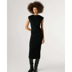 Pepe Jeans - Vestido largo canalé