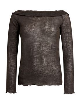 Top Damen Dunkelbraun XS Damen