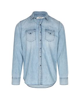 REPLAY Jeanshemd blau M herren