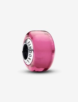 Charm Mini Vetro di Murano Rosa 793107C00