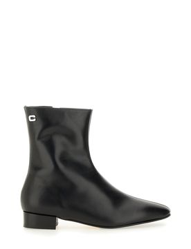 Mm Aiglon Leather Ankle Boots