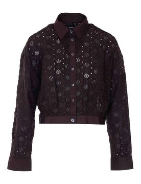 Mulberry Camicia Charita marrone