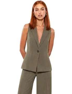 Blazer Gilet Modal Monopetto 30912 Eu M;Eu L;Eu Xs Female - I Am - FashionsVida