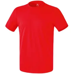 Funktions Teamsport Kinder T-Shirt, rot 128