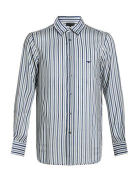 Camisa Hombre Azul marino L,S,XL Hombre