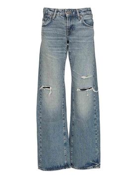 Jeans dritti bassi