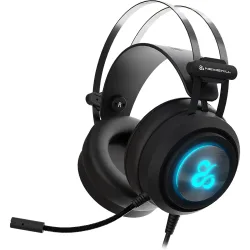Auriculares de diadema Gaming Drakain V2 con RGB cíclico y micrófono flexible