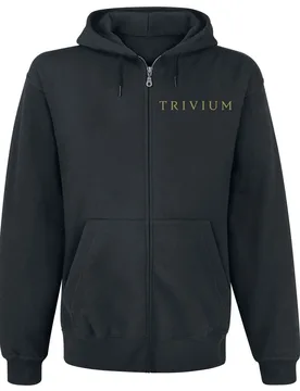 Kapuzenpullover - Skelly Frame - S bis XXL - für Männer - Größe XL - schwarz - Lizenziertes Merchandise! - Männer - male - Trivium - FashionsVida