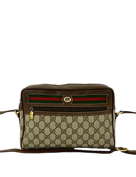 GG Supreme Web Crossbody - Gucci - FashionsVida