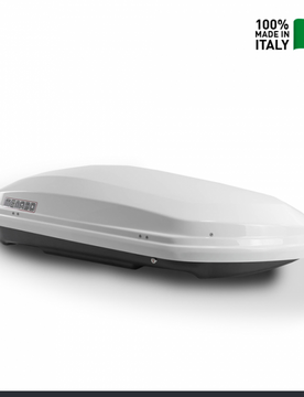 Baule da tetto Diamond 450 litri bianco