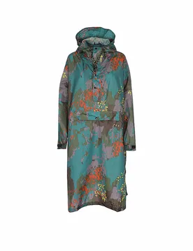 Regenjacke - Regenponcho Forest dunkelgrün damen - RAINKISS - FashionsVida