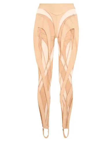 Leggings Damen Beige 32 Damen - MUGLER - FashionsVida