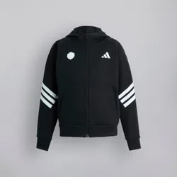 Manchester United x Kids Future Icons Full Zip Hooded Track Top Black 15-16Y