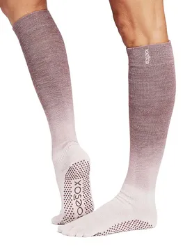 Chaussettes Full Toe Scrunch Knee High Pilates Grip Winterize EU 36-38 1/2