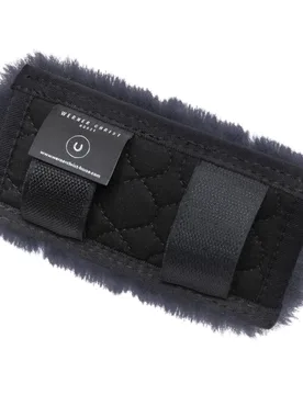 Kinnkettenschoner, schwarz-anthrazit 7x14cm - CHRIST - FashionsVida