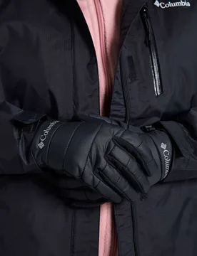 Powder Lite II Gloves Black female - Columbia - FashionsVida
