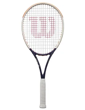 Roland Garros Triumph Tennis Racket Navy / White / 2 - Wilson - FashionsVida