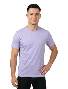 T-shirt à Manches Courtes Core Graphic T 2.0 Bright Lavender S - Helly Hansen - FashionsVida