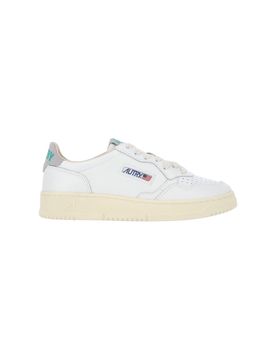 Men's Leather & Suede Sneakers with Rubber Outsole