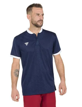Team Mesh Short Sleeve Polo Navy XL - Tecnifibre - FashionsVida