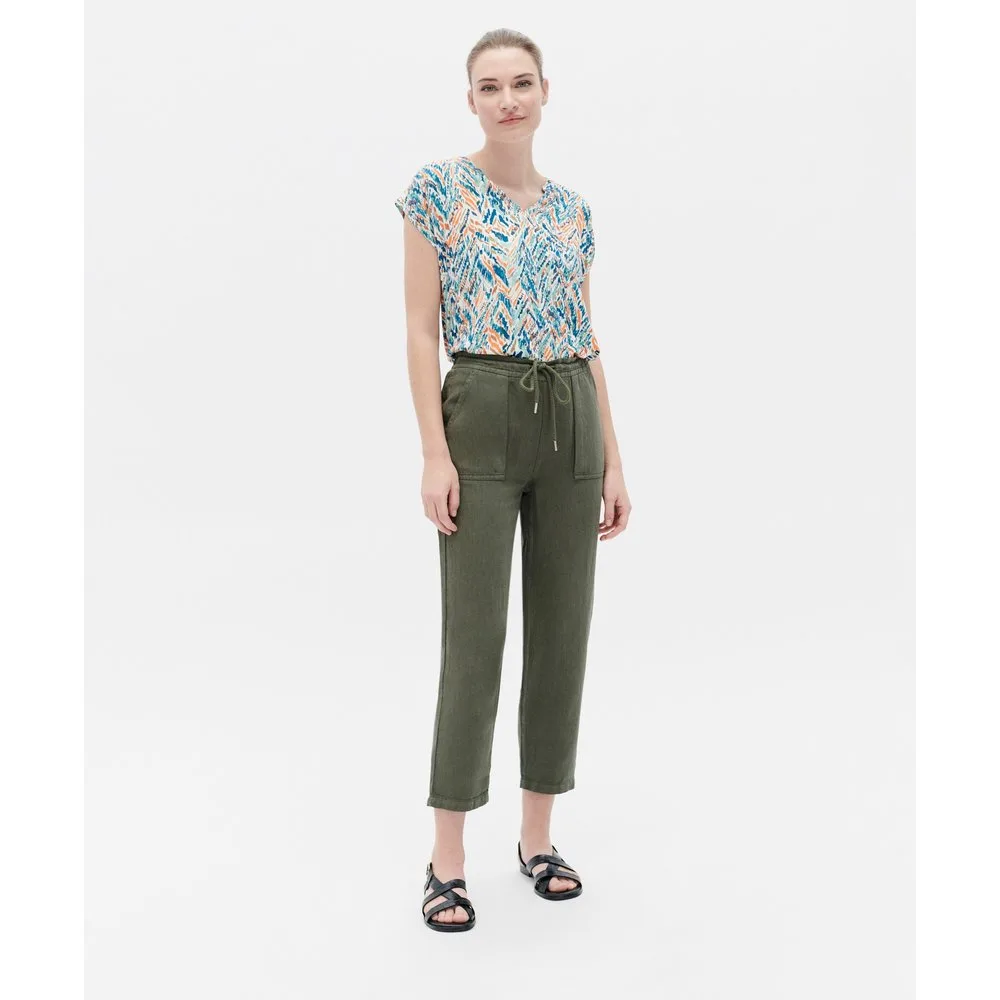 Pantalón jogger de mujer con cierre de cordón - Caroll - FashionsVida