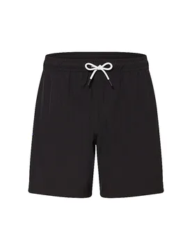 Herren Badeshorts Solid schwarz M M - Paul - FashionsVida
