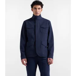 Harmont&Blaine - Chaqueta de hombre Fiels de nylon elástico
