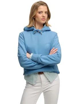 Sweat à Capuche Essential Logo Embroidered Bluebell M