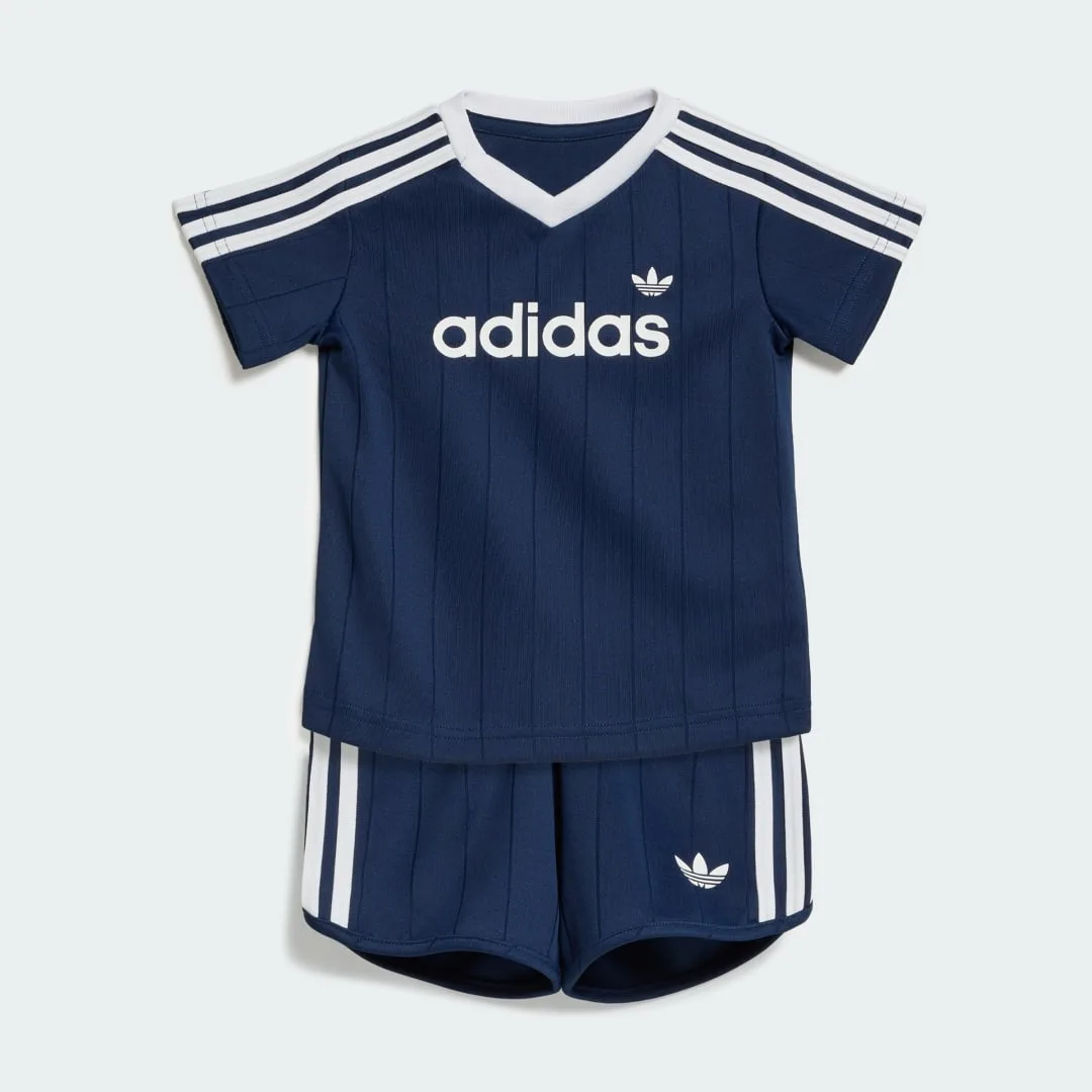 SET CON T-SHIRT CORTA GESSATO SPRINTER 2-3A Night Indigo - Adidas - FashionsVida