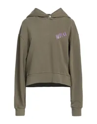 Sweatshirt Damen Militärgrün M,XS Damen