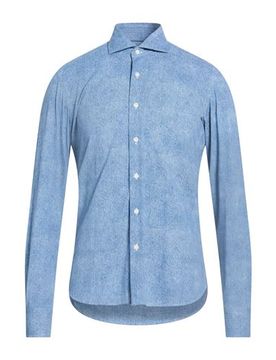 ORIAN Hemd Herren Blau 39 Herren