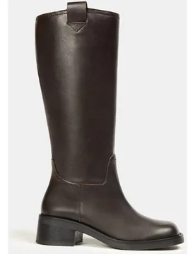 Bota de mujer lisa en piel - Bryan Stepwise - FashionsVida