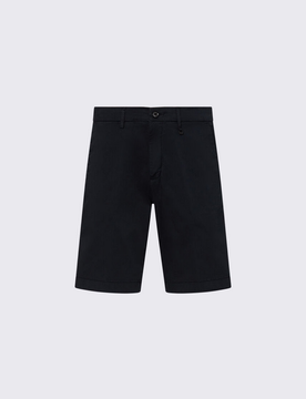 Bermuda slim fit uomo blu scuro