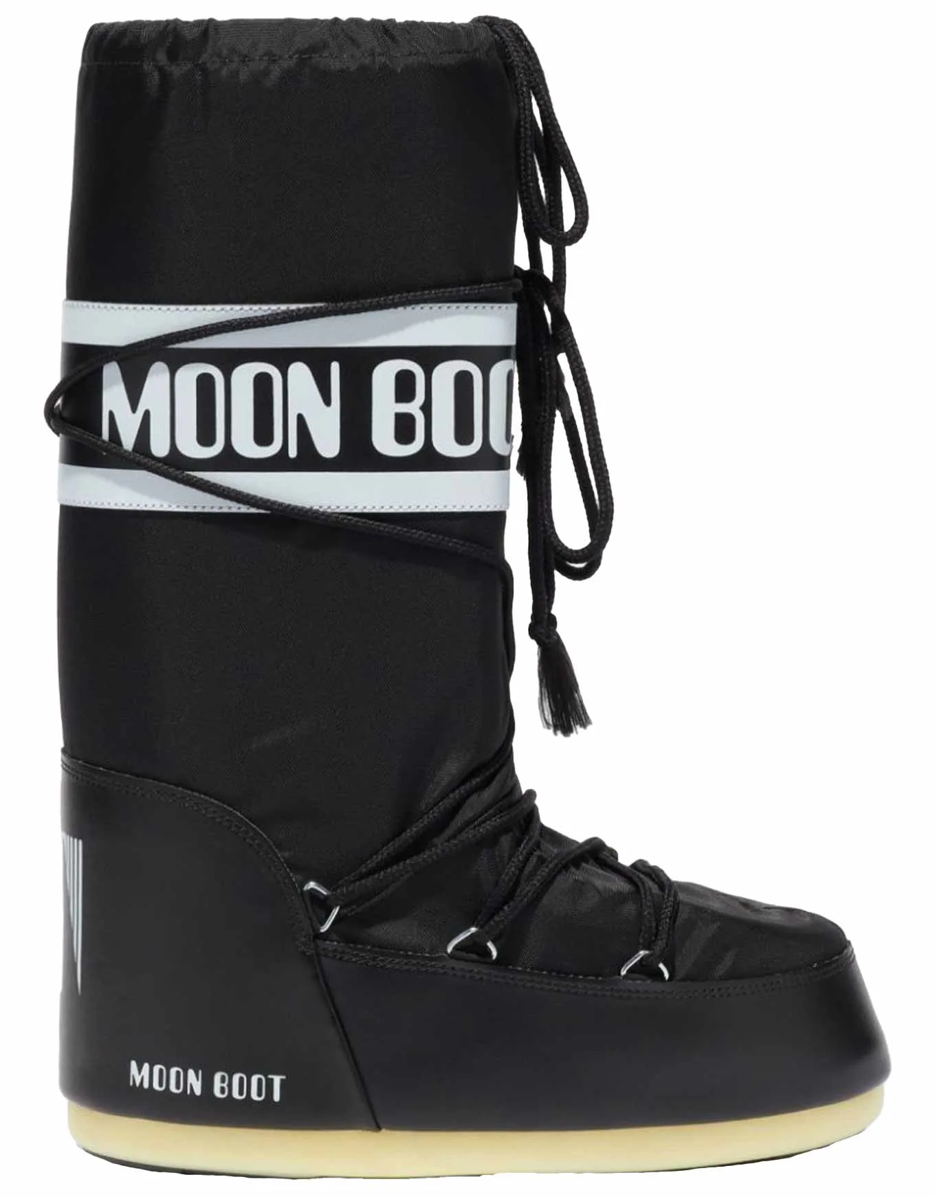 Bottes après-ski - Moon Boot Icon Nylon Black - Taille 23-26 - Noir - Moonboot - FashionsVida