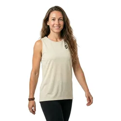 Maglietta Senza Maniche Endurance Lt Cotton White M
