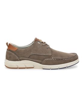 Scarpe Stringate Blu con Tomaia in Pelle 9704 43