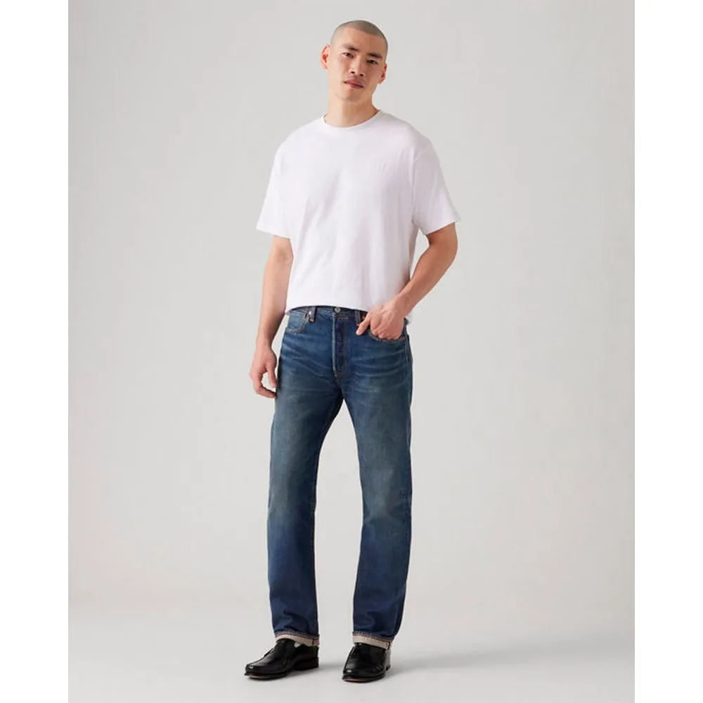 Vaquero de hombre 501® Original recto de algodón - Levi's - FashionsVida