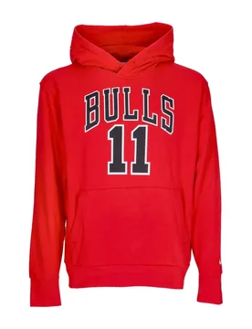 Felpa Cappuccio Uomo Nba Essential Fleece Hoodie No 11 Demar Derozan Chibul University Red - NIKE NBA - FashionsVida