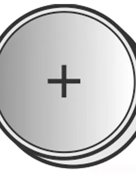 Batteria Cr2032 Lithium 5 Unità Silver