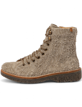 Para mujer. 25572PEV0005_020 Botines de piel N5572P Volcano (37), , Plano, Cremallera, Casual